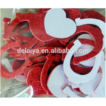 Popular glitter EVA foam stickers in 2014